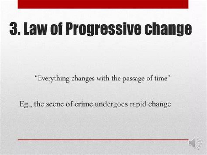 A Journey Of Progressive Change