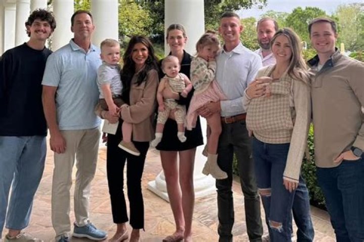 A Look Into The Ages Of Kristi Noem's Children