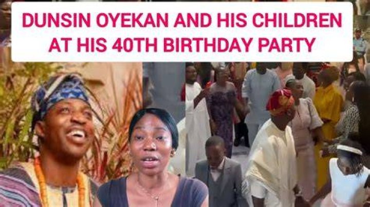 All About Dunsin Oyekan's Inspiring Kids