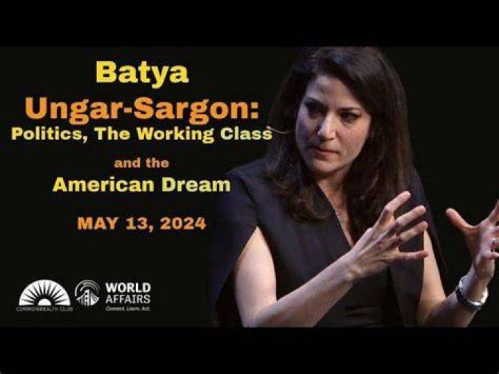 Batya Ungar-Sargon: Uncovering Her True Nationality