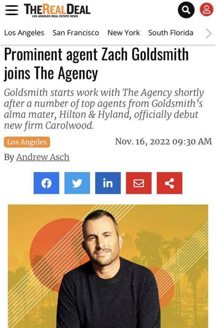 Breaking News: Zach Goldsmith Divorce Settlement Revealed