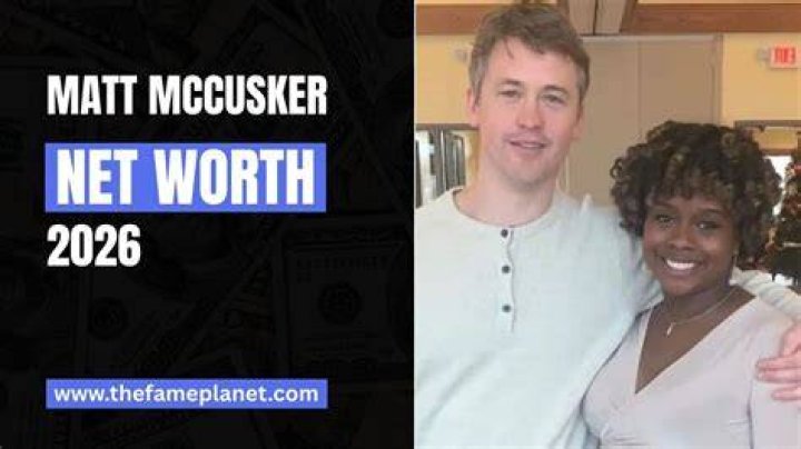 Calculate: Matt McCusker's Net Worth