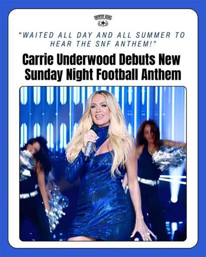 Carrie Underwood's Sunday Night Football Contract: Breaking Down The Deal