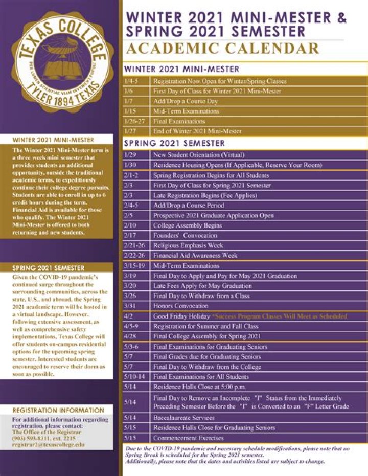 Comprehensive Hunter College Academic Calendar