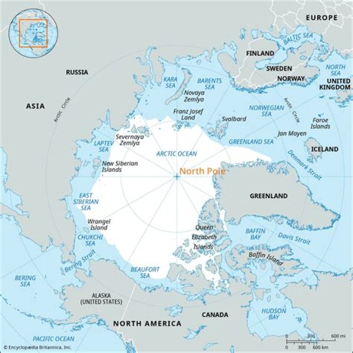 Countries Neighboring The North Pole