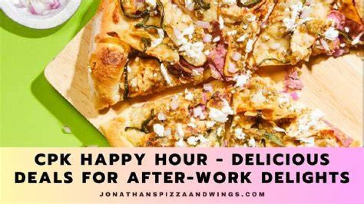 Delve Into The Delights: CPK's Menu Offerings