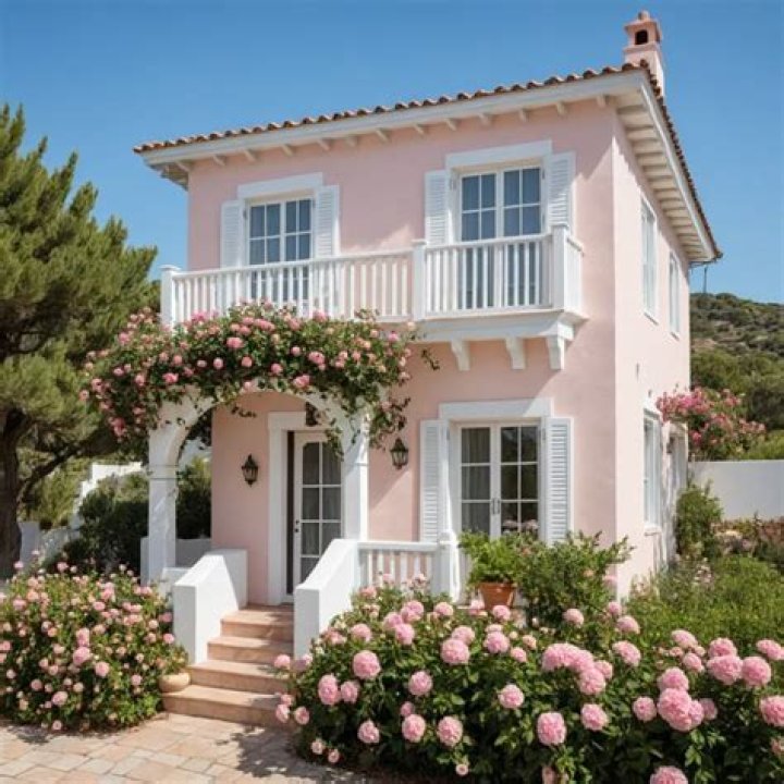 Discover The Charming Pink House That's A Santa Barbara Icon