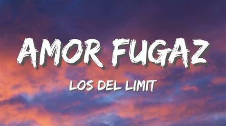 Discover The Enchanting Lyrics Of "Amor Fugaz"