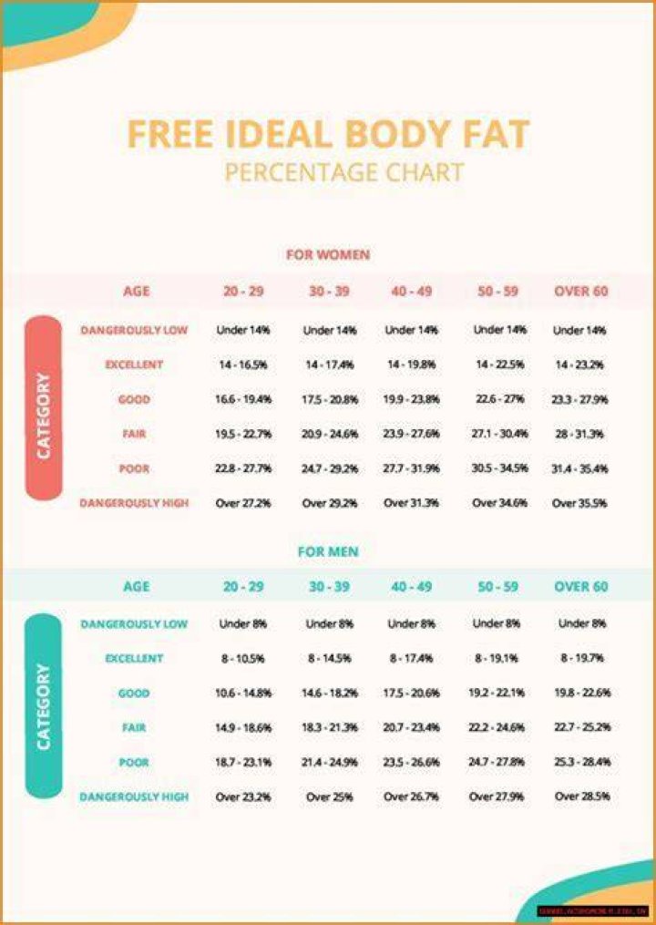 Discover The Ideal Body Fat Percentage Range For Optimal Health