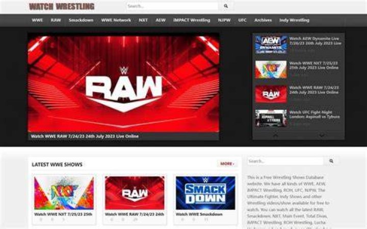 Discover Unparalleled Wrestling Entertainment: Your Ultimate Watchwrestling.in Alternative