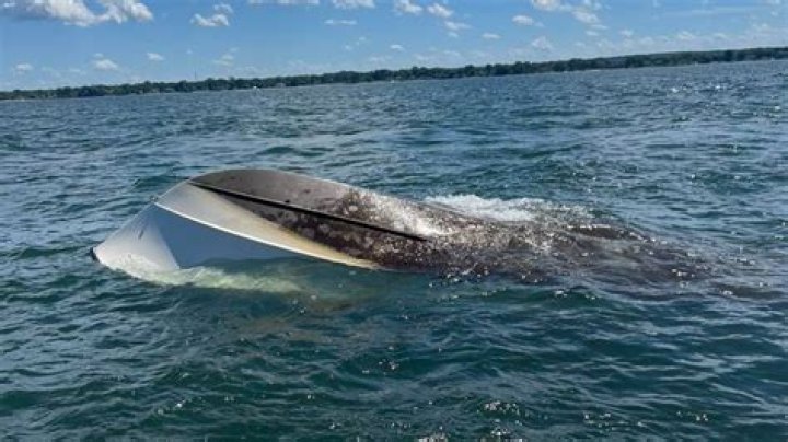 Dramatic Aftermath: Boat Capsizes In Treacherous Lake Michigan Waters