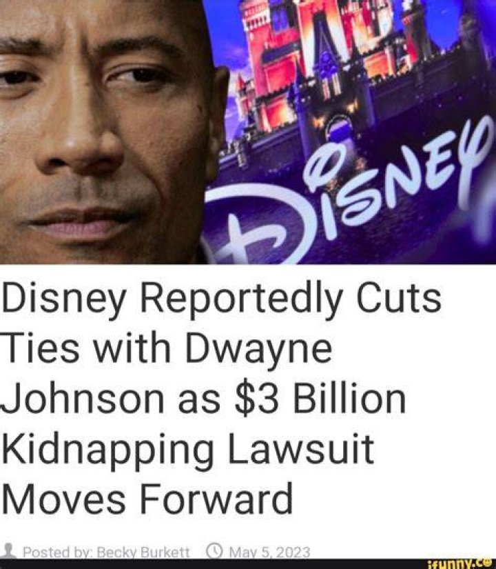 Dwayne Johnson Kidnapping Scandal Rocks Disney