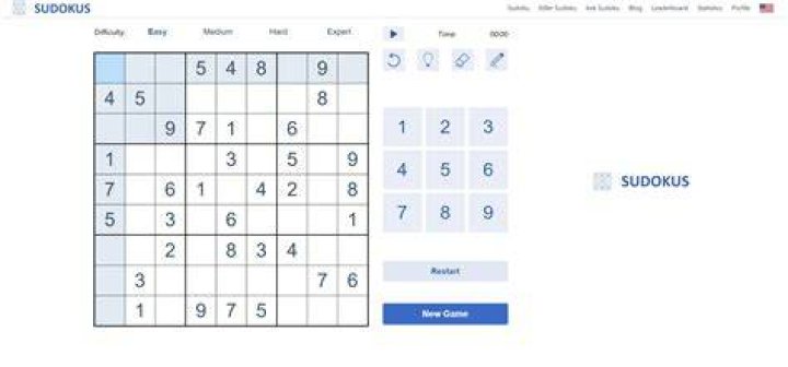 Effortless Web Sudoku: Enjoy The Classic Puzzle Online