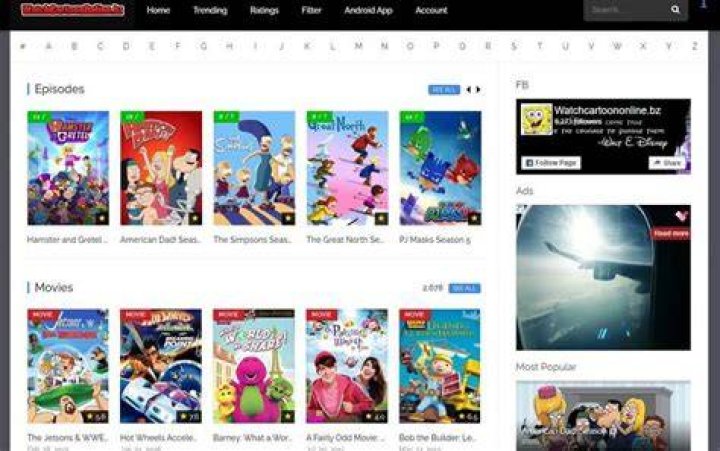 Explore Top-Rated Alternatives To TheWatchCartoonOnline TV