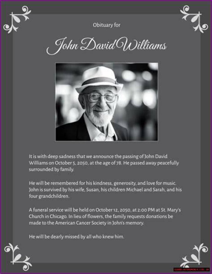 Find Obituaries And Death Notices On JSONLine