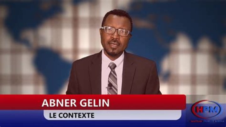 Haitian Public Media Star: Abner Gelin