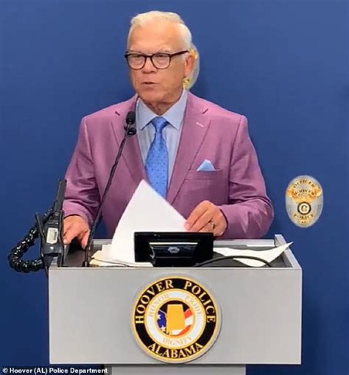 Hoover Police Department Holds Public Press Conference Regarding Recent Crime Surge