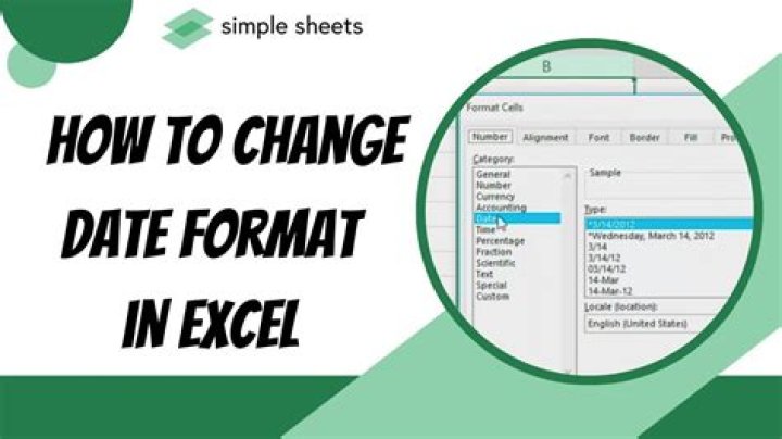 How To Quickly Change Date Format In Excel: A Simple Guide