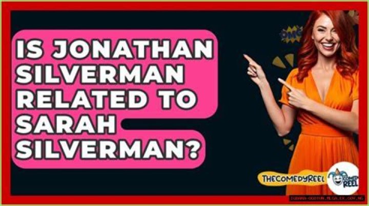 Is Jonathan Silverman Related To Sarah Silverman? Find Out The Truth