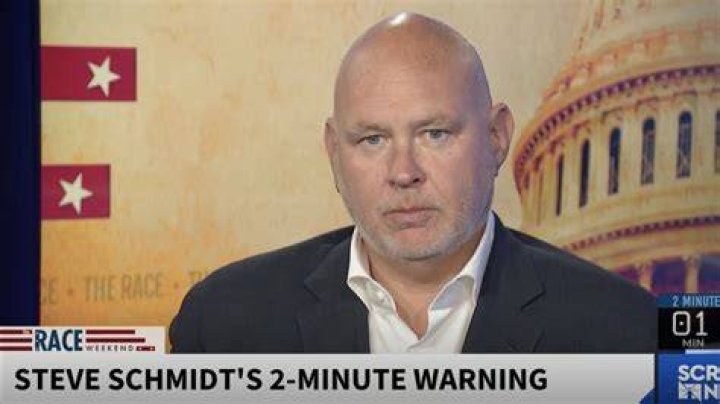 Latest Tweets And Updates From Steve Schmidt On Twitter