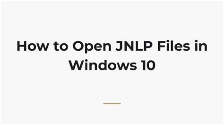 Learn To Easily Open A JNLP File: A Comprehensive Guide
