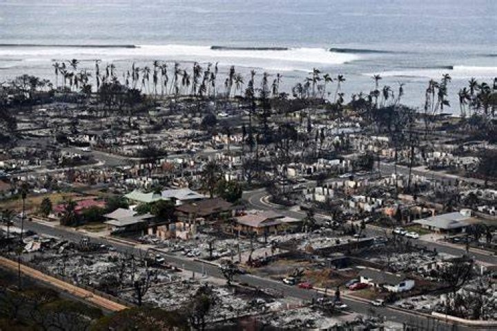 Maui Fires Ravage Blue Homes, Leaving Devastation In Wake