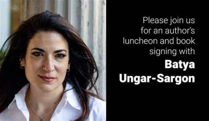 Meet Batya Ungar-Sargon: The Renowned Husband Of A Literary Legend