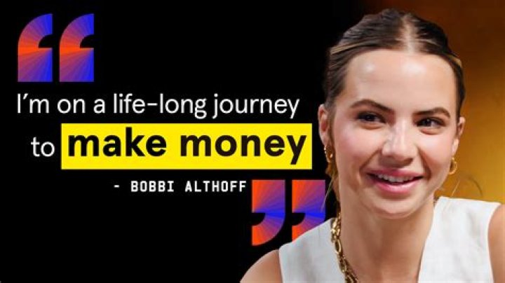 Meet Bobbi Althoff: A Renowned Name In The Industry