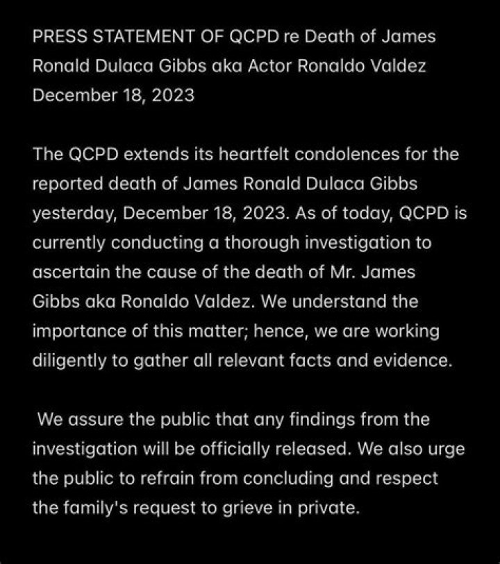 Mysterious Cause Of Death: Ronaldo Valdez's Tragic End