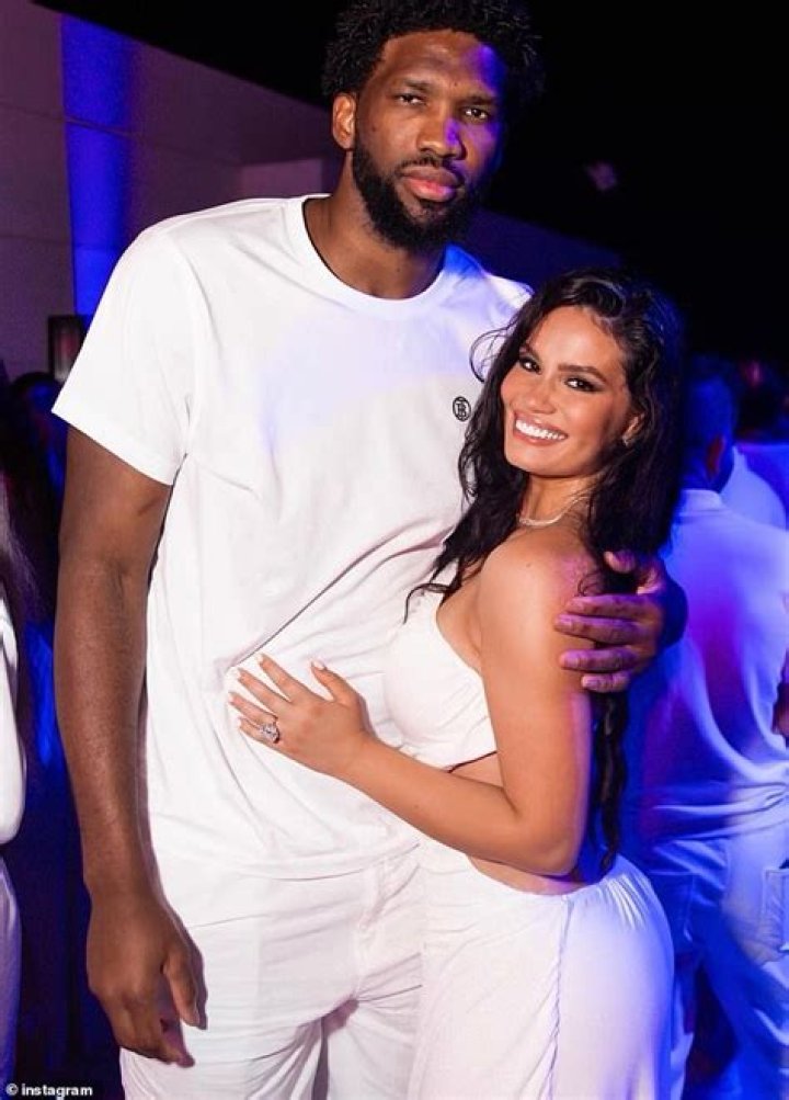 NBA Power Couple: Embracing Love And Success - Joel Embiid And Anne De Paula
