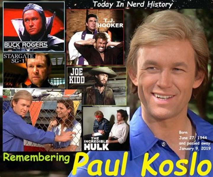 Paul Koslo: A Renowned Hollywood Actor