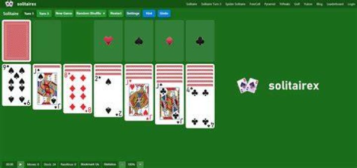 Play Free Solitaire / Pasjans Online