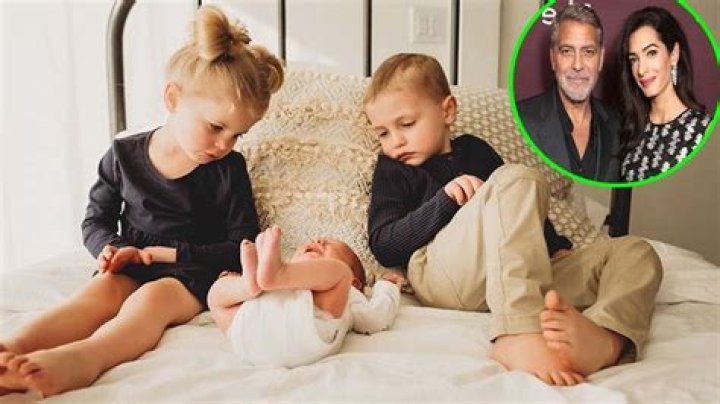 See All The Cute Photos Of George Clooney And His Kids