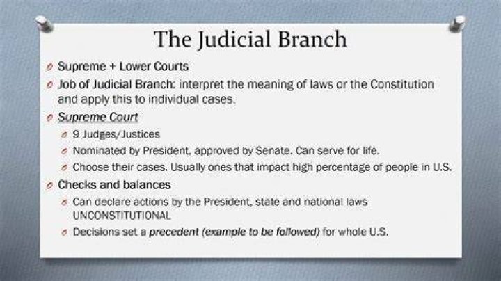 The Essential Guide To Judicial Branch Examples