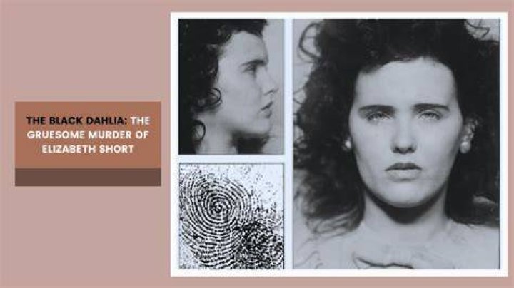 The Mysterious Death Of Katherine Elizabeth Short, The Black Dahlia