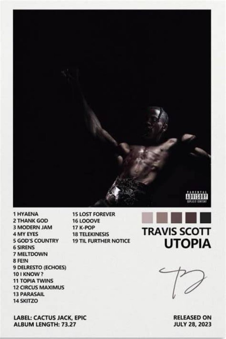 The Ultimate Guide To Travis Scott's "Utopia" Tracklist