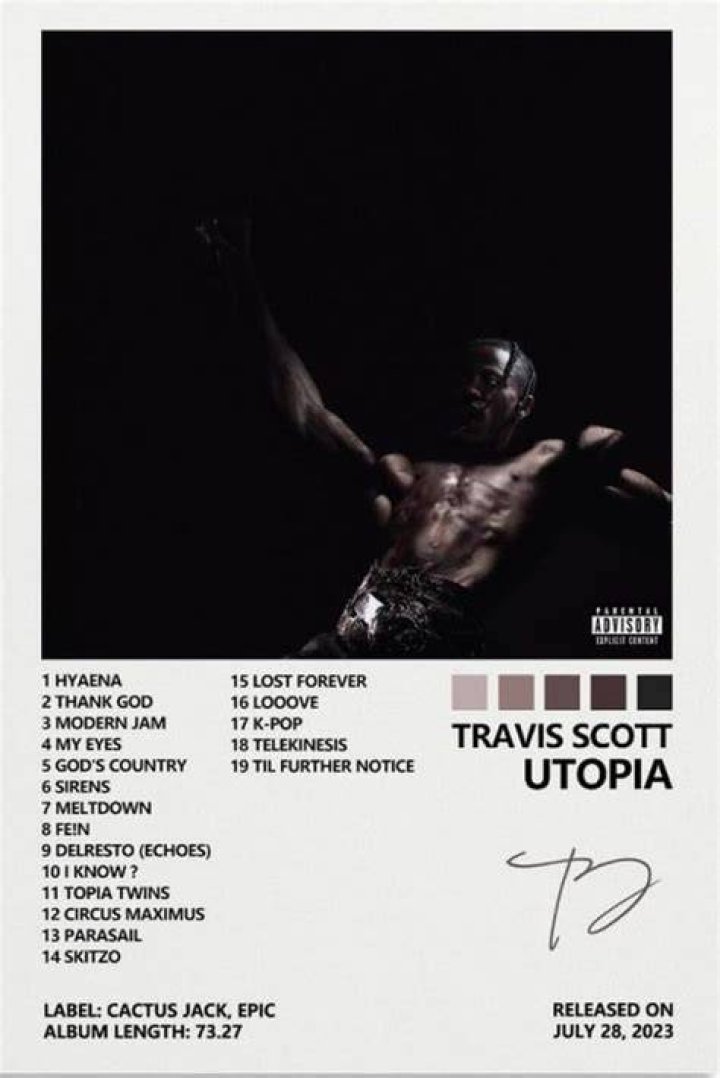 The Ultimate Guide To "Utopia" By Travis Scott: Tracklist And Analysis