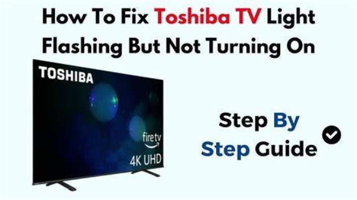 Toshiba Flashing Power Light | Troubleshooting And Solutions