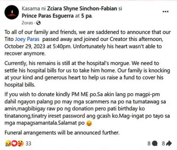 Tragic Demise: Understanding Joey Paras' Cause Of Death