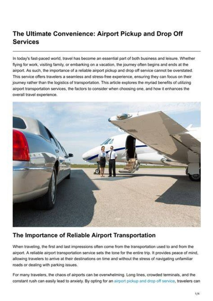 Unparalleled Car Rental Convenience: Airport Pickup At Your Doorstep