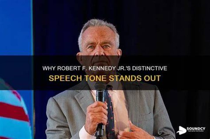 What's Behind Robert F. Kennedy's Distinctive Voice?