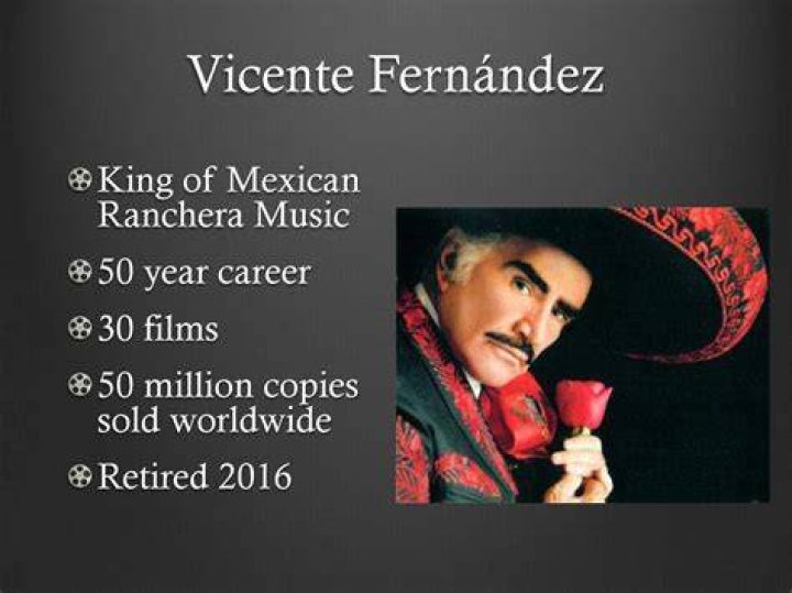 Who Is Vicente Fernandez: The King Of Ranchera Music